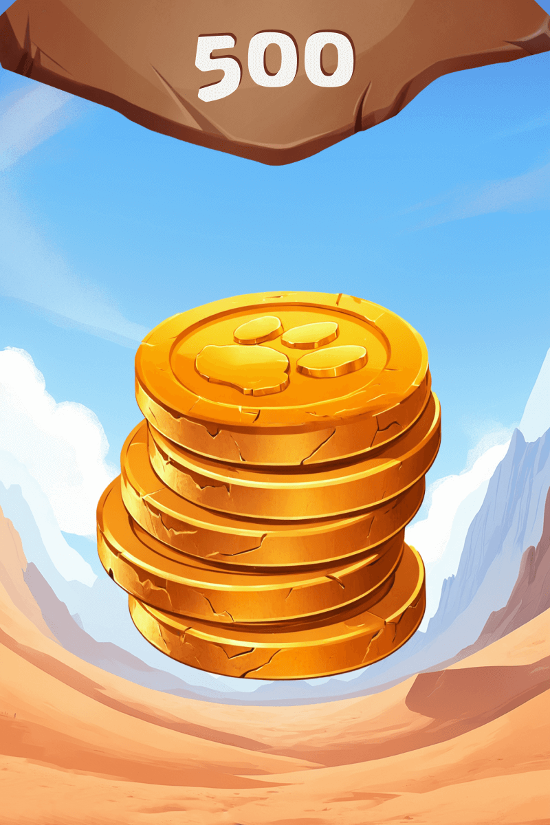 Accumulate 500 coins